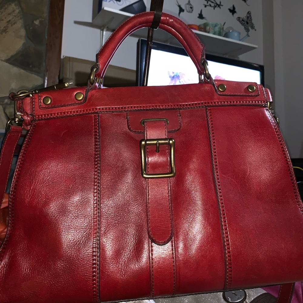 Fossil vintage revival vrv elegant red